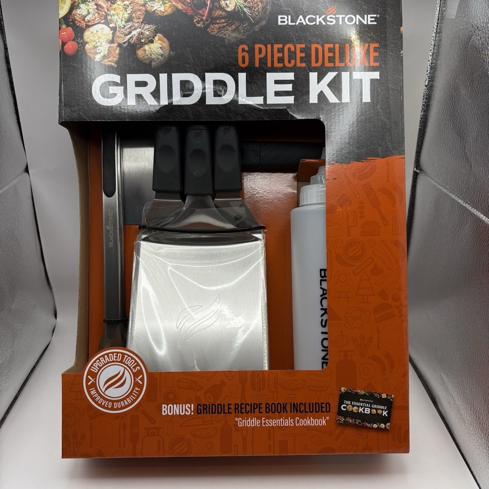 Blackstone 6 Piece Deluxe Griddle kit New!